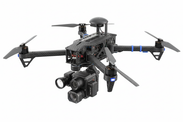 Peregrine Foldable Quadcopter Autonomous Drone Lightweight Industrial, RTK Precision Navigation